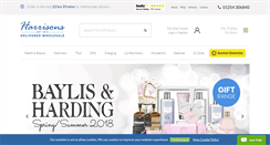 Desktop Screenshot of harrisonsdirect.co.uk